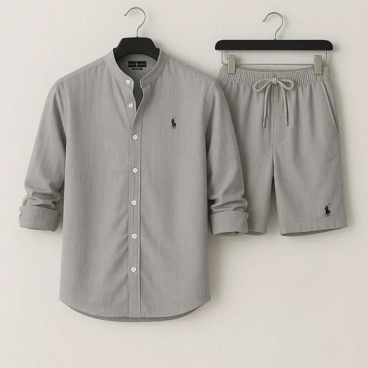 Men's Summer Shirt & Shorts Set - Clearance Sale