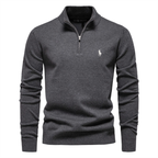 Men's Premium Half-Zip Knit Sweater - Clearance Sale