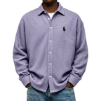 Men's 2026 Comfort Waffle Weave Shirt - Clearance Sale