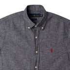 Men's RL Shirt Linen Short-Sleeve - Black