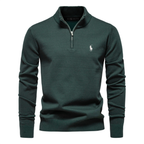 Men's Premium Half-Zip Knit Sweater - Clearance Sale
