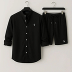 Men's Summer Shirt & Shorts Set - Clearance Sale