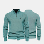 Men's Men's Zip Neck Sweater (Clearance)
