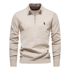 Men's Premium Half-Zip Knit Sweater - Clearance Sale