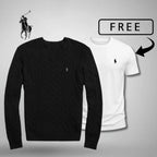 Men's Premium Sweater™ + Free T-Shirt  🎁
