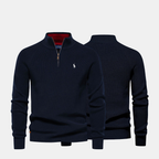 Men's Men's Zip Neck Sweater (Clearance)