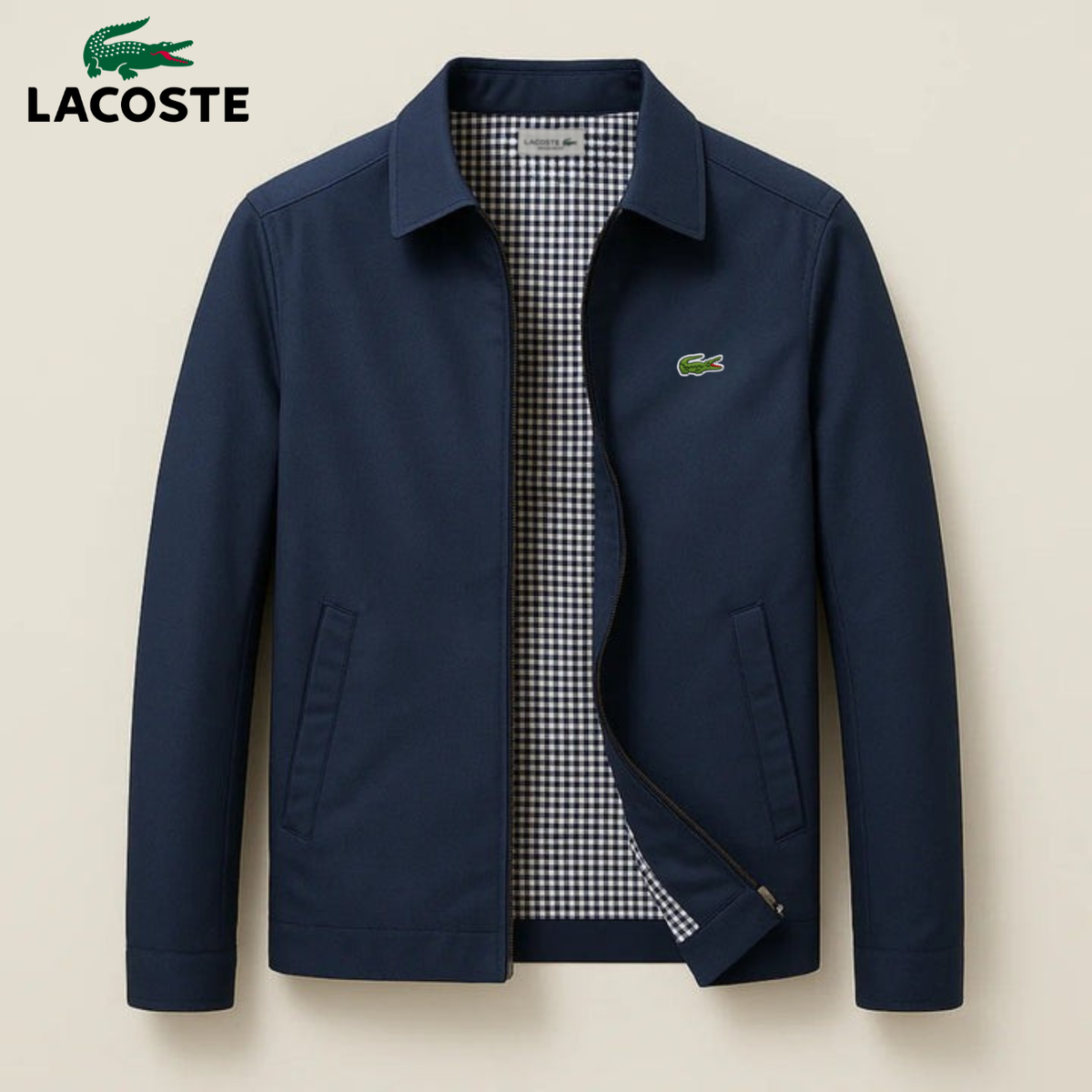 Men's Elegant Jacket with Zip - CLEARANCE SALE