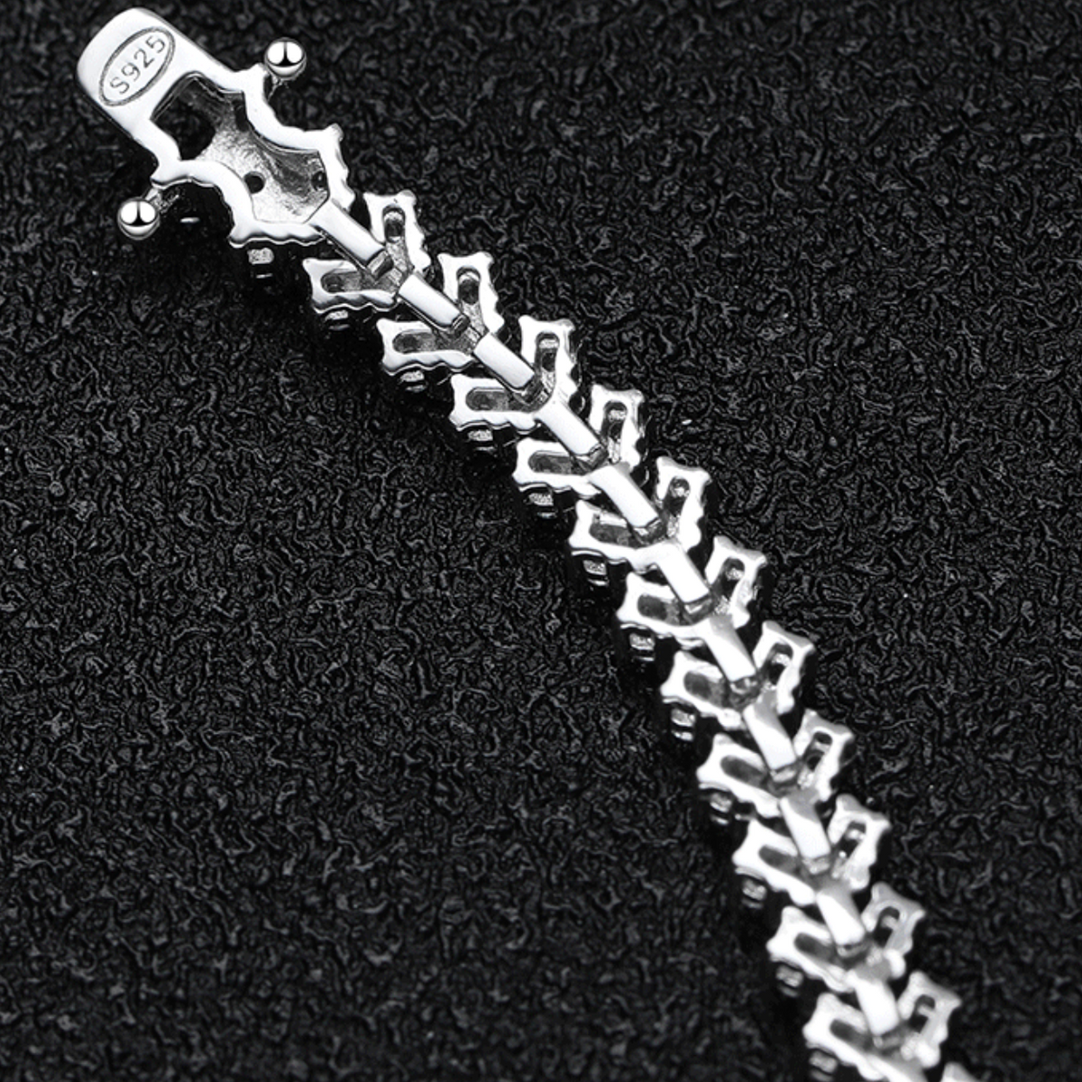 Triple Riviera Zirconia Bracelet