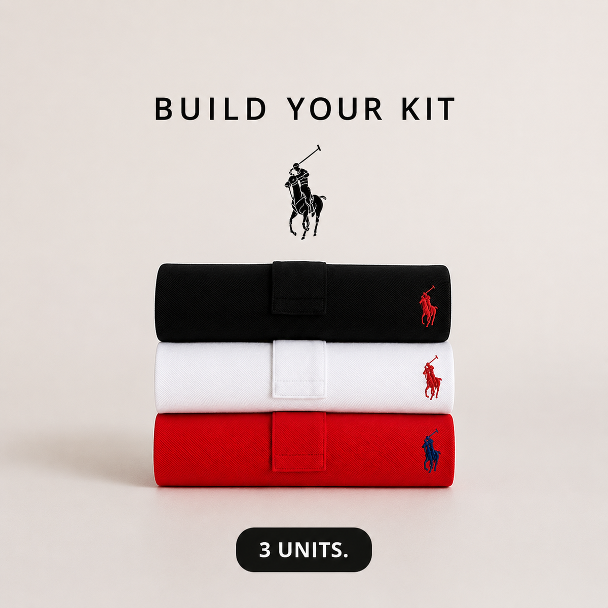 RL 3-Piece Premium Polo Bundle RL