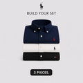 RL 3-Piece Premium Oxford Shirt Set