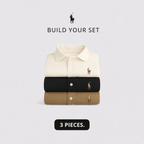 RL 3-Piece Premium Dress Shirt Set