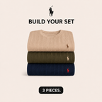RL 3-Piece Premium Sweater Set