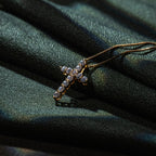 Moissanite Cross Necklace