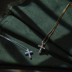 Moissanite Cross Necklace