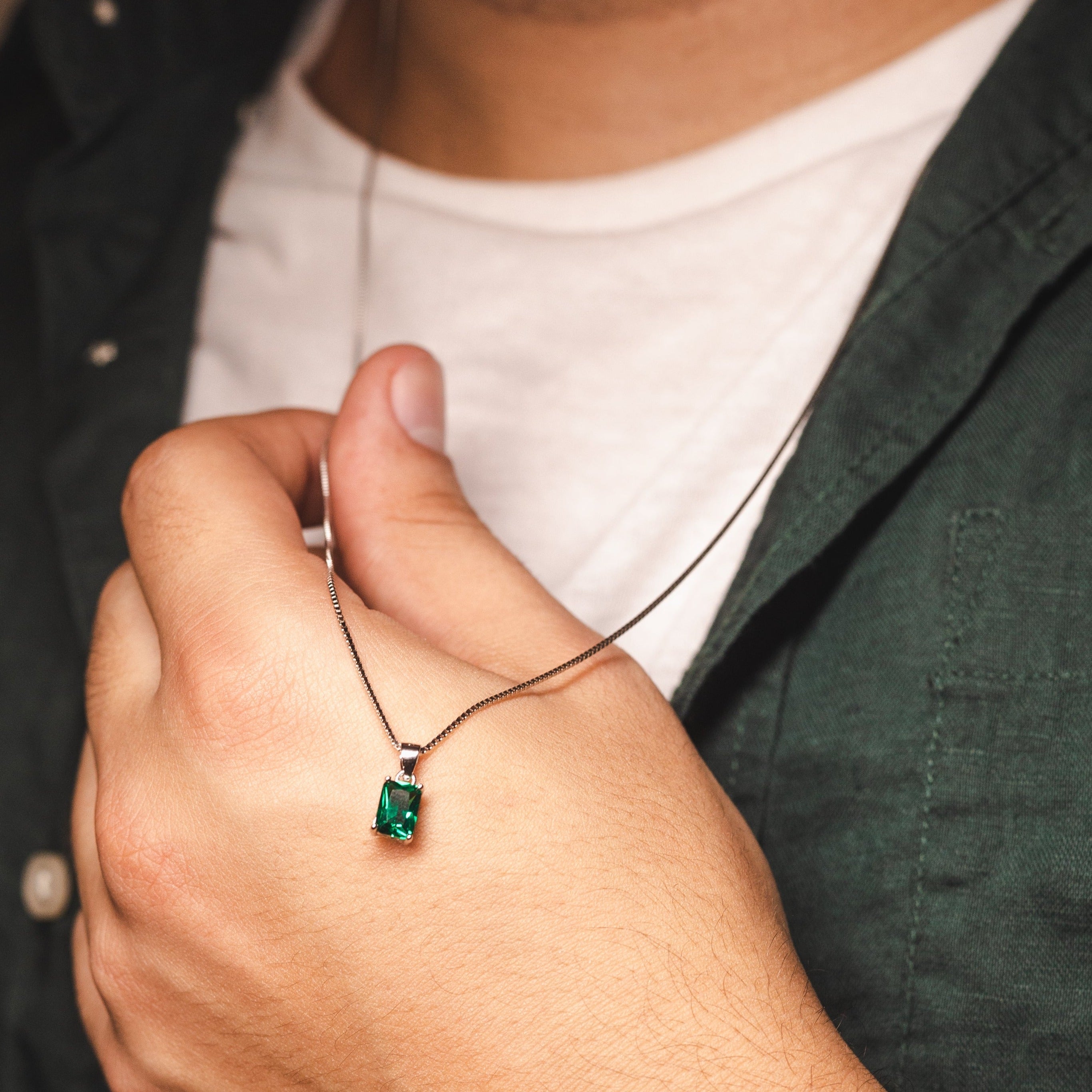 Venetian Necklace - Emerald