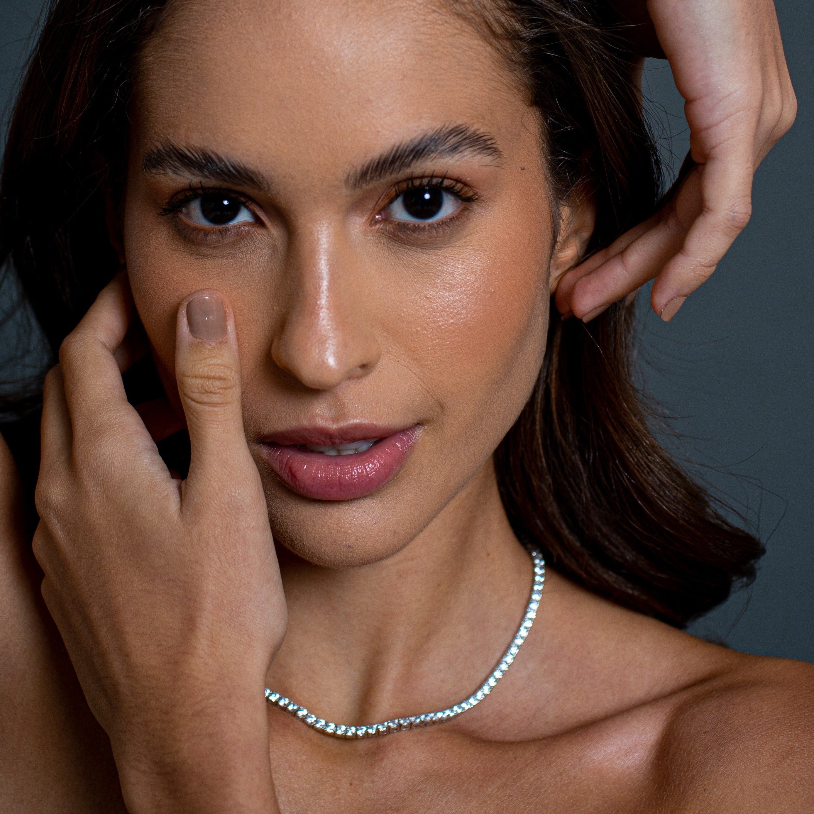 Riviera Crystal Zirconia Necklace