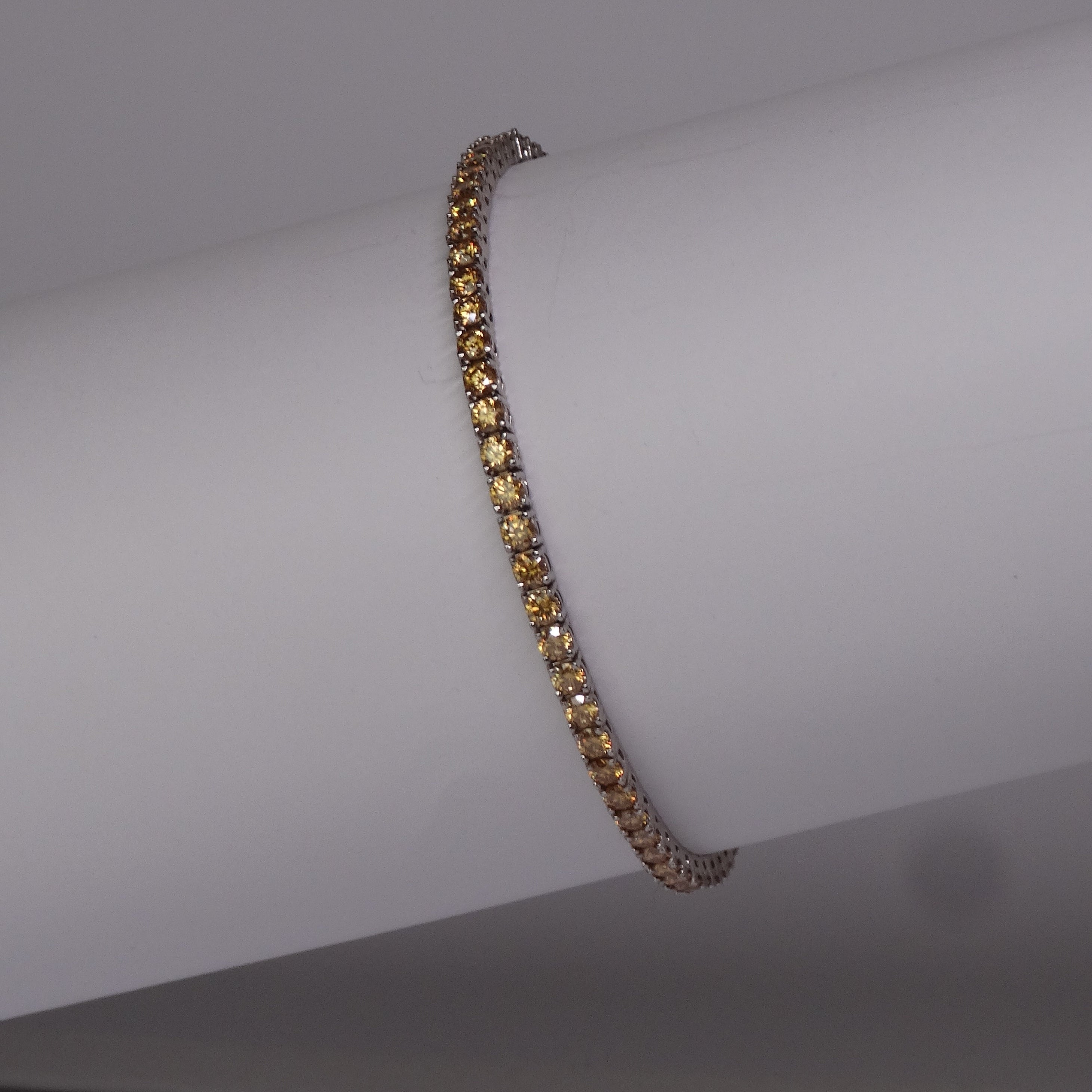 Riviera Brown Zirconia - 18k Gold