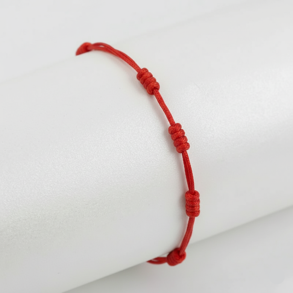 7 Knots Bracelet - Red