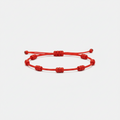 7 Knots Bracelet - Red