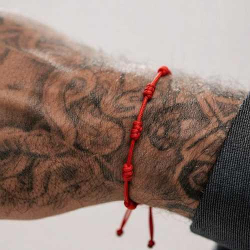 7 Knots Bracelet - Red