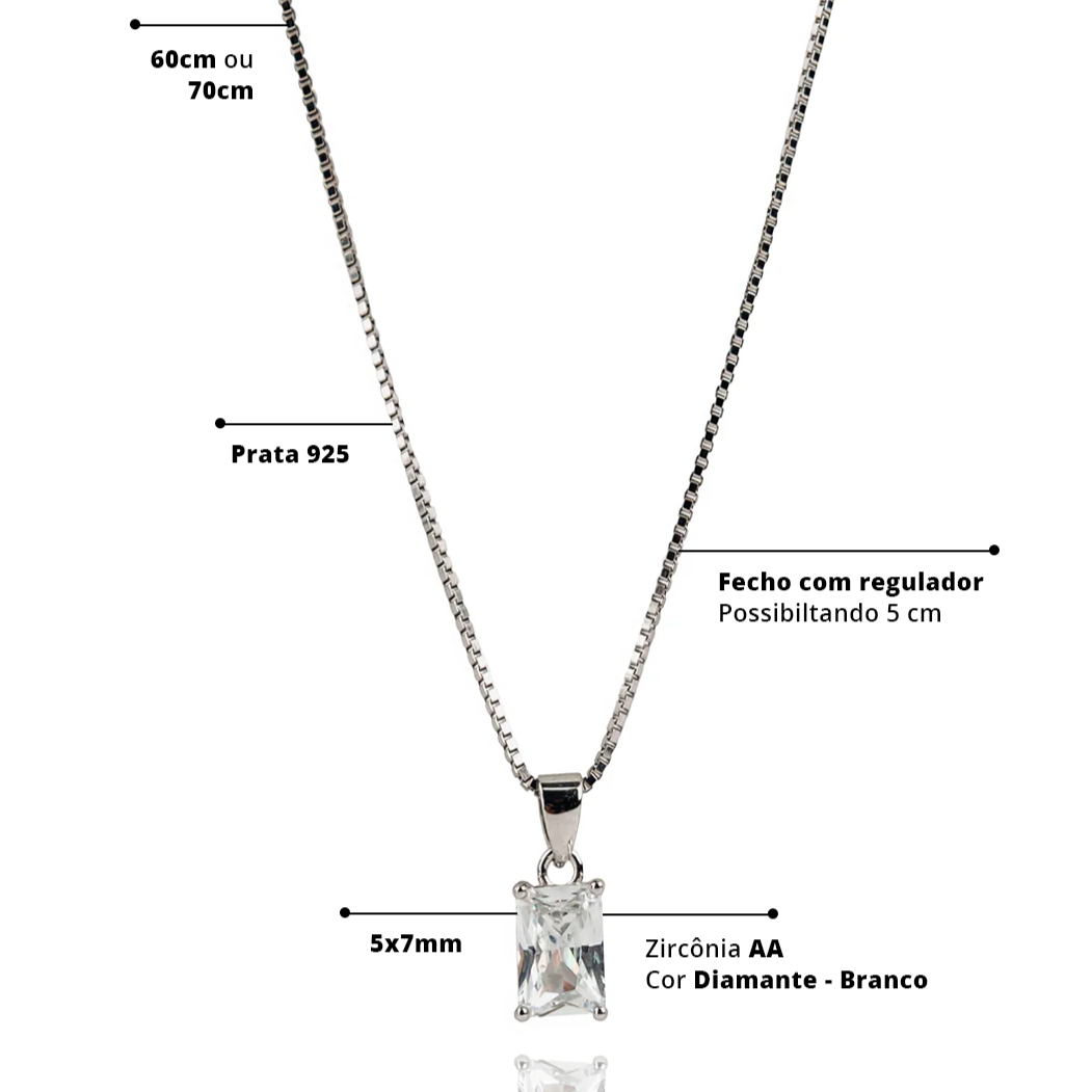 Venetian Necklace - Crystal