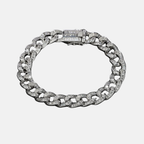 Baguette Cuban Chain Bracelet - 10mm