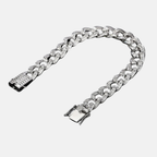 Baguette Cuban Chain Bracelet - 10mm