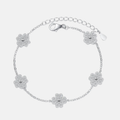 Clover Moissanite Bracelet