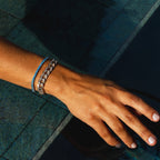 Baguette Cuban Chain Bracelet - 10mm