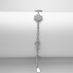 Clover Moissanite Bracelet