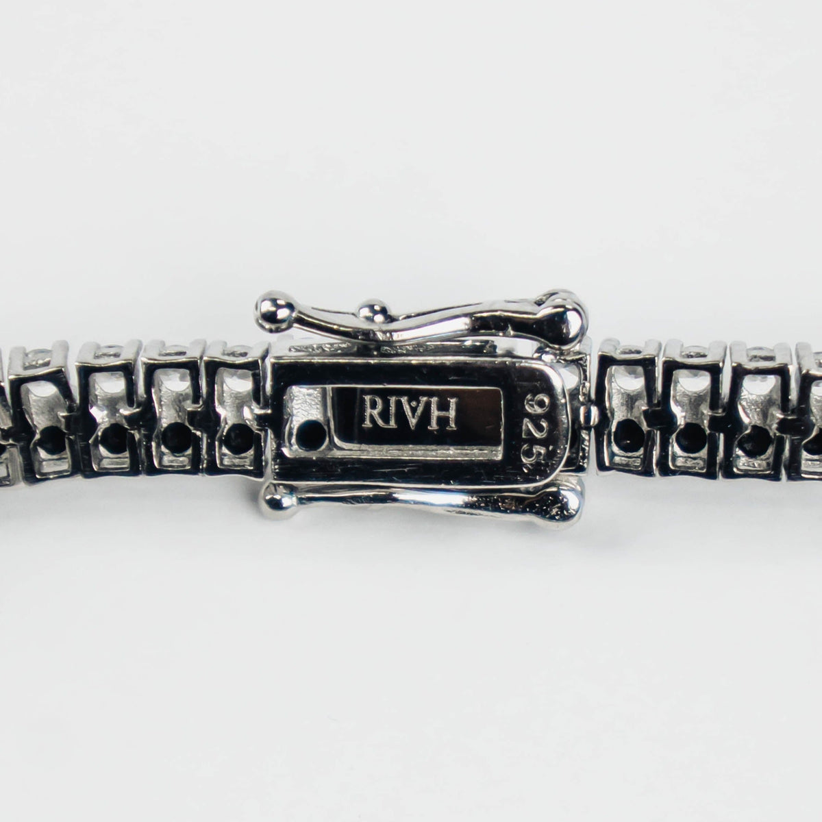 Riviera double en oxydes de zirconium assortis