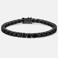Riviera Black Moissanite - Black Rhodium