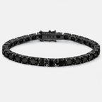 Riviera Black Moissanite - Black Rhodium