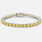 Riviera Fancy Moissanite - White Gold