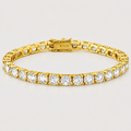 Riviera Moissanite - Yellow Gold