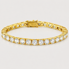 Riviera Moissanite - Yellow Gold