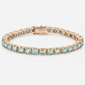 Riviera Topaz Moissanite - Rose Gold