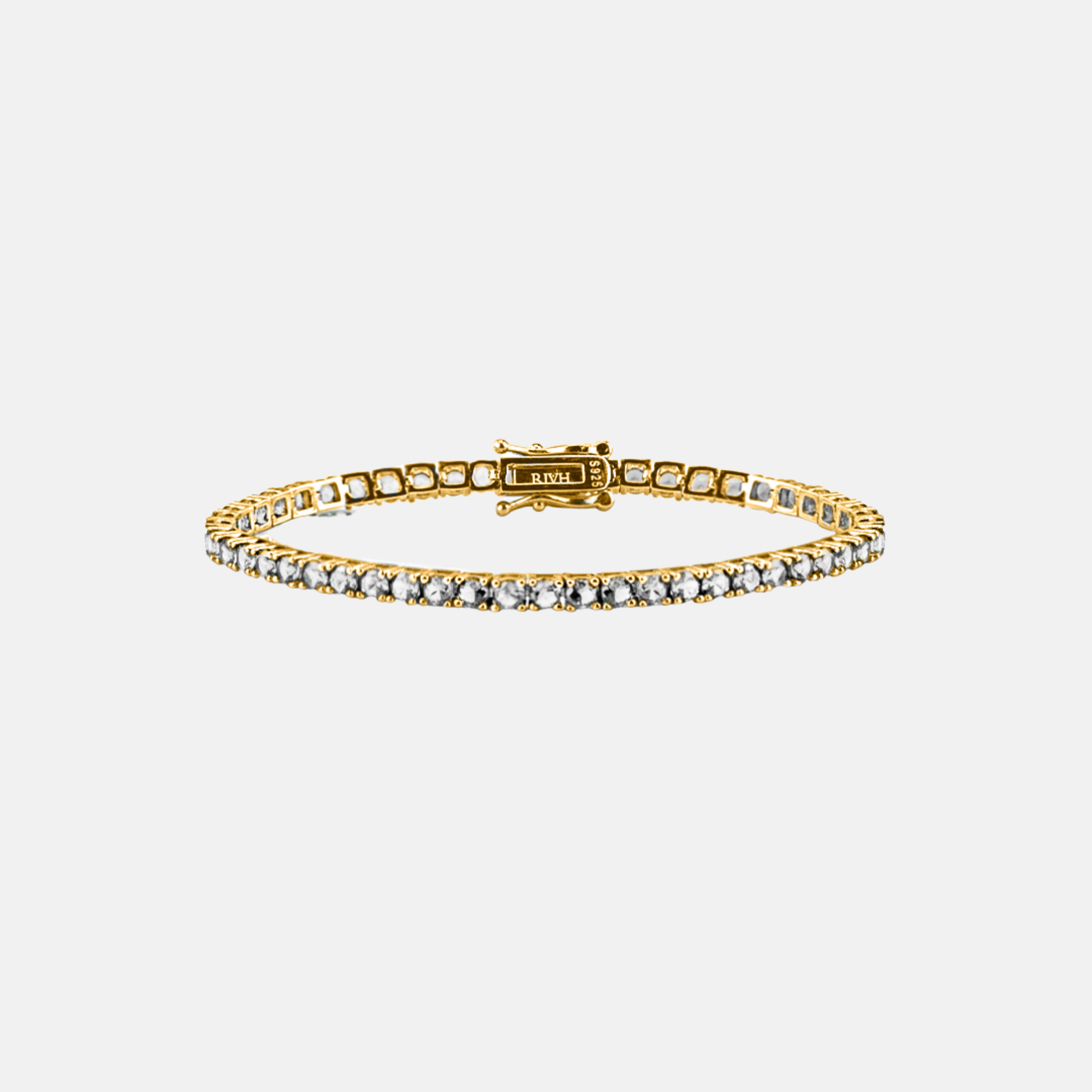 Riviera Crystal Zirconia - Yellow Gold