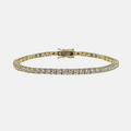 Riviera Crystal Zirconia - Yellow Gold