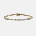 Riviera Crystal Zirconia - Yellow Gold