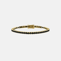 Riviera Zircone noire - Or jaune