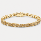 Riviera Brown Zirconia - 18k Gold