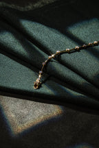 Riviera Knife-Edge Moissanite - 18k Gold
