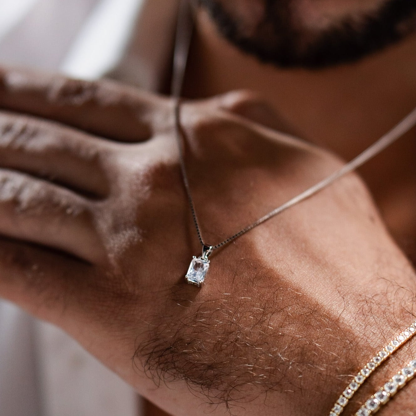 Venetian Necklace - Crystal