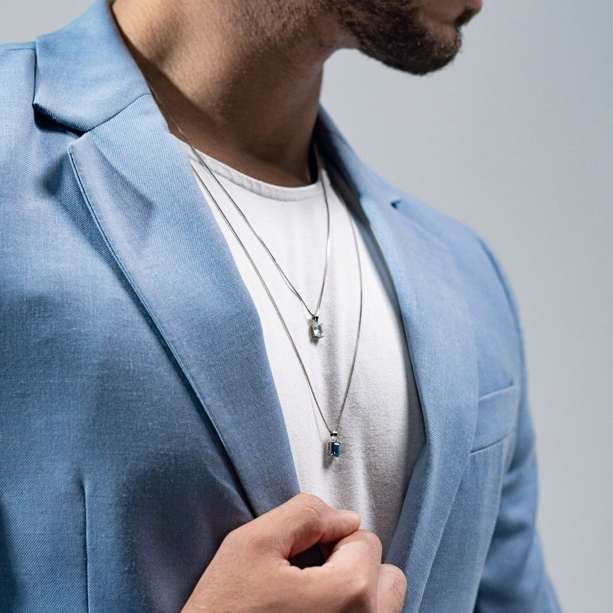 Venetian Necklace - London Blue