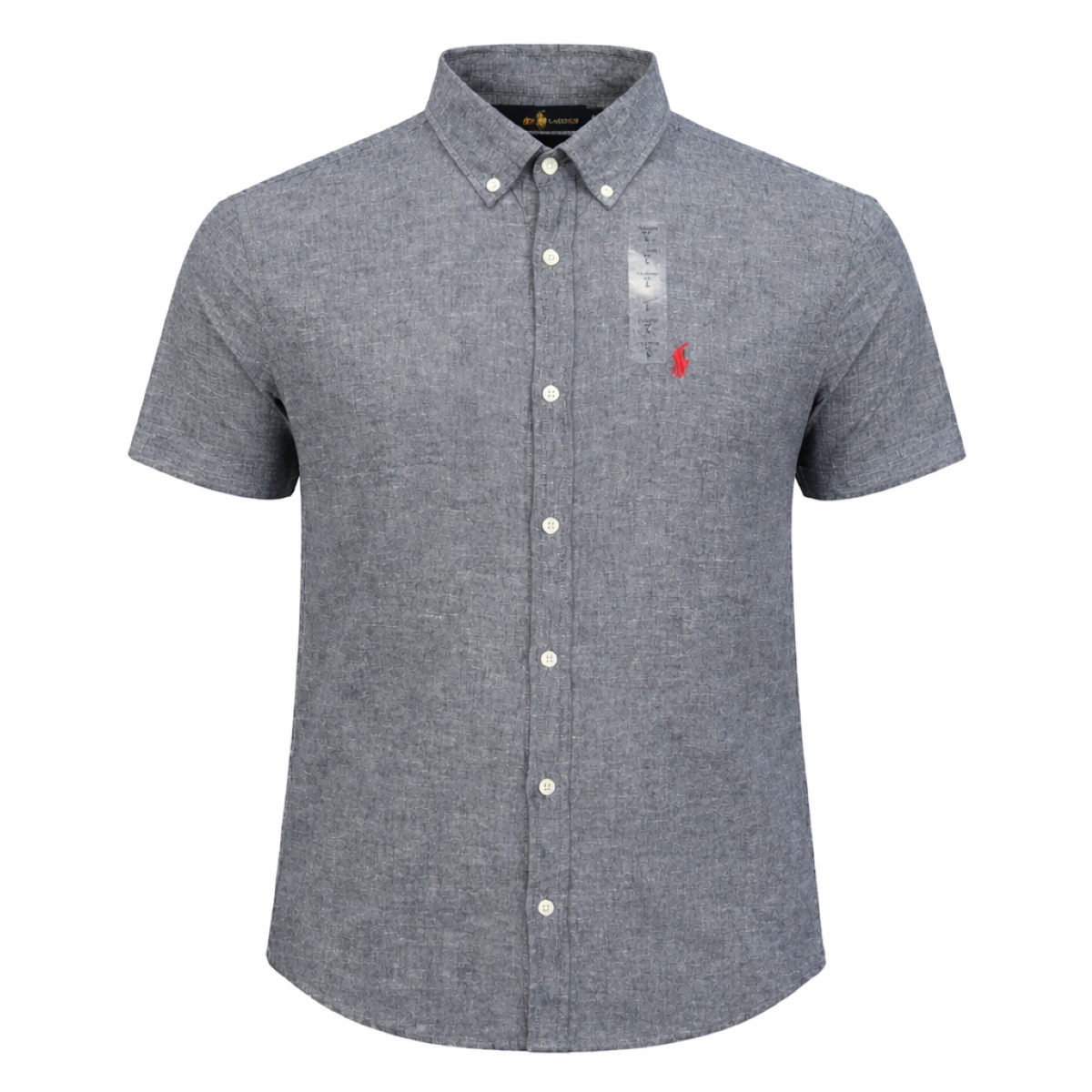Men's RL Shirt Linen Short-Sleeve - Black