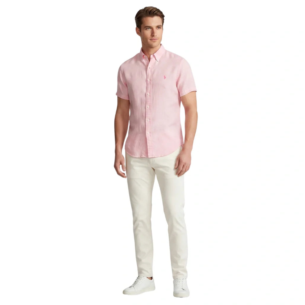 1034 Shirt Linen RL Short-Sleeve