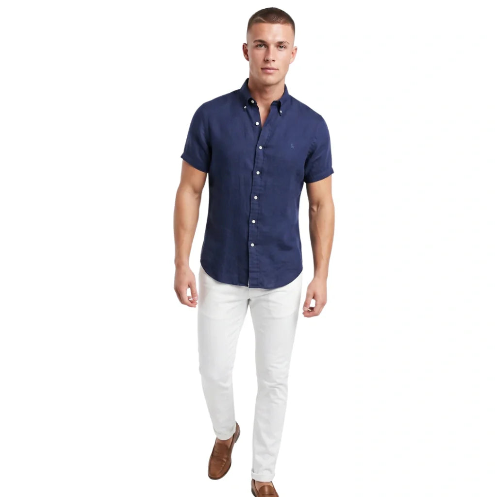 1033 Shirt Linen RL Short-Sleeve