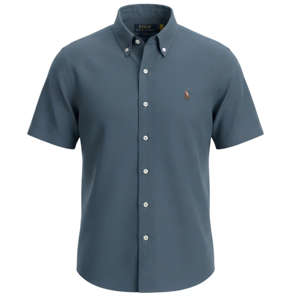 1027 Shirt RL Short-Sleeve - Oxford Fabric