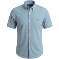 1032 Shirt RL Short-Sleeve - Embroidered Oxford Cotton